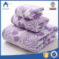 china supplier 100% cotton bath towel set